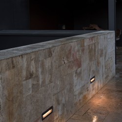 Уличный встраиваемый светильник Nat темно-серый