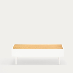 Журнальный столик Arista 2Dr белый