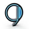 Светильник цифра 9