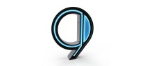 Светильник цифра 9