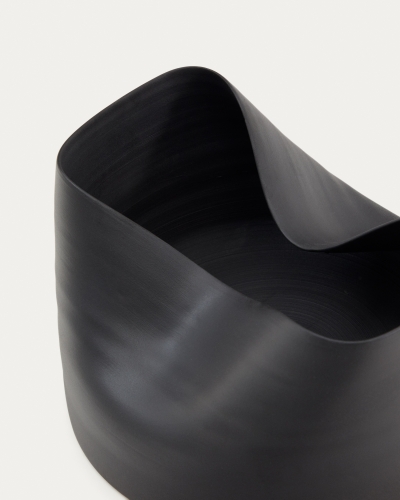 Ваза керамическая Sibel серая 26 см