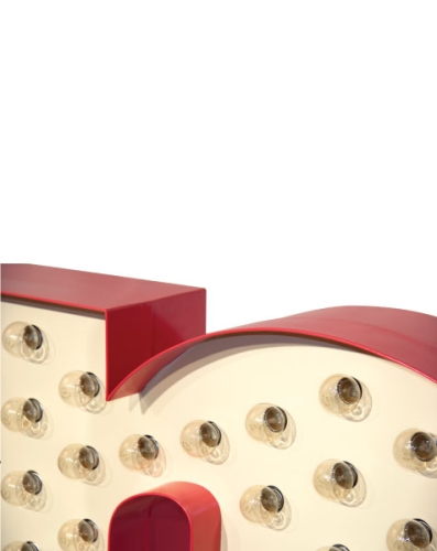 Напольный светильник LETTER N GRAPHIC