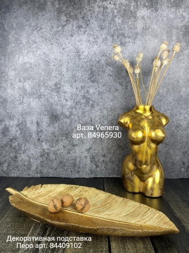 Ваза для цветов и сухоцветов декоративная Terra Design TDVVEN03