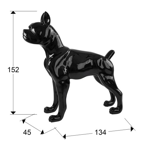 Odin Фигурка боксера большая черная