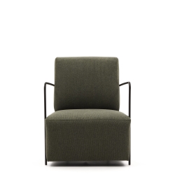 Кресло Gamer зеленого цвета с черным металлом