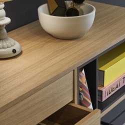 Консоль Yoko 2Dr антрацитовая