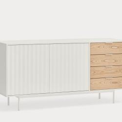 Сервант Sierra 2D4Dr белый