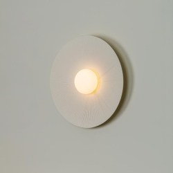 Бра Artic circle Ø55 кремовое