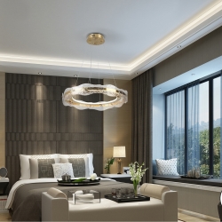 Люстра Lira Ø60 золотая