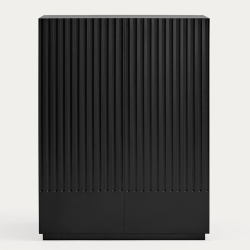 Шкаф Doric 2D2Dr черный