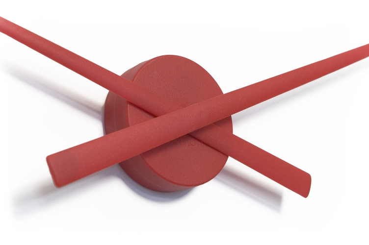 Часы OJ mini Red. Цвет: красный D=50см