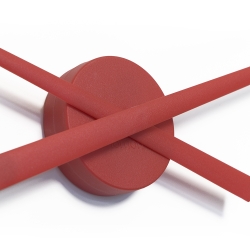 Часы OJ mini Red. Цвет: красный D=50см