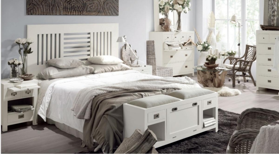 Белое изголовье New White