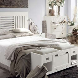 Белое изголовье New White