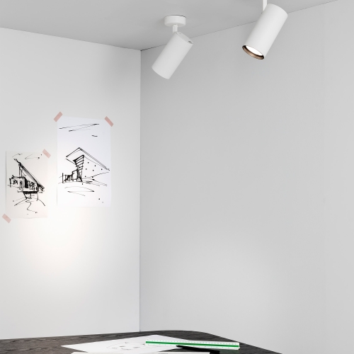 Трековый светильник FOST SURFACE Ш90 42W белый 38° 3000K CRI97 TRIAC