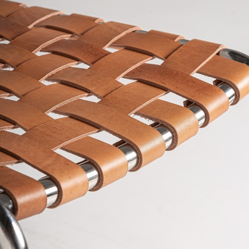 Стул Kinloss коричневый/серебристый