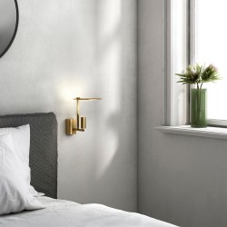 Бра Kelly белый/никель