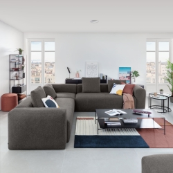 Чехол для подушки Maelina 45 x 45 см бордовый