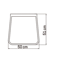 Стол приставной Moma CARBON