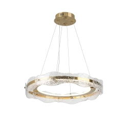 Люстра Lira Ø60 золотая DIM