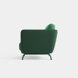 Кресло Swan на металлических ножках