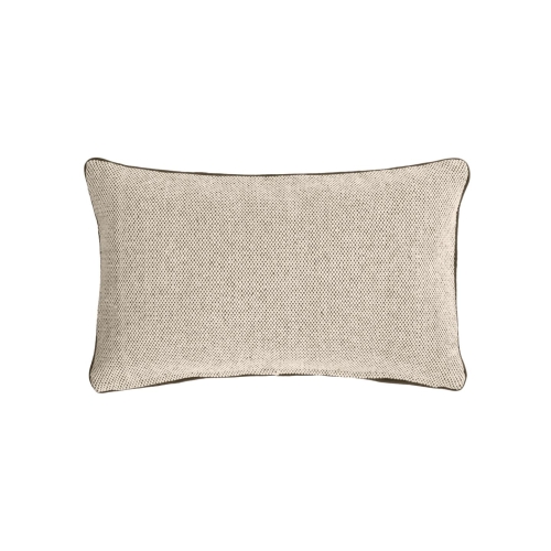 Чехол на подушку из 100% хлопка Celmira серый с вышивкой 30 x 50 см