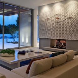 Часы Nomon Look (основание - черный фиберглас /стрелки - орех/центр - орех). L=140см, Н=48см