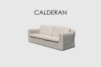Диван Calderan WHITE WASH