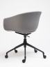 Стул поворотный на колесиках Bai с обивкой