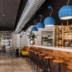 Подвесной светильник Scotch Club 17 сине-белый