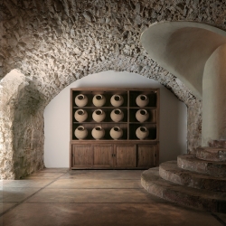 Стеклянный шкаф Nysted