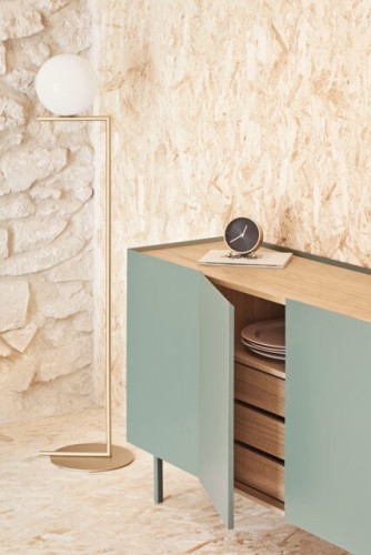 Сервант Arista 4D3Dr зеленый