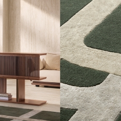 Ковер Stockholm Dark bronze &amp; champagne