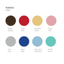 Подвесной светильник NOMON HOME WOODEN DOTS, CONF. 13, GOLD/COLOR