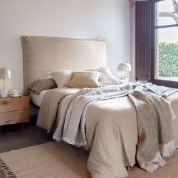 Чехол для подушки Maelina 45 x 45 см бежевый