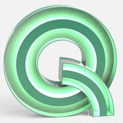 Напольный светильник LETTER Q GRAPHIC