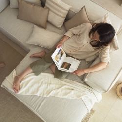 Чехол для подушки Sydelle слоновая кость 60 x 60 cm