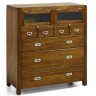 Комод Flash коричневый