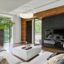 Venturi Потолочный вентилятор с освещением белый