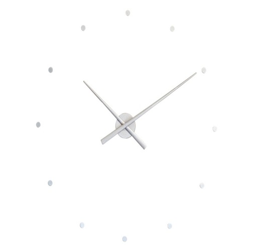 Часы Nomon OJ WHITE. Цвет: белый. D=80см