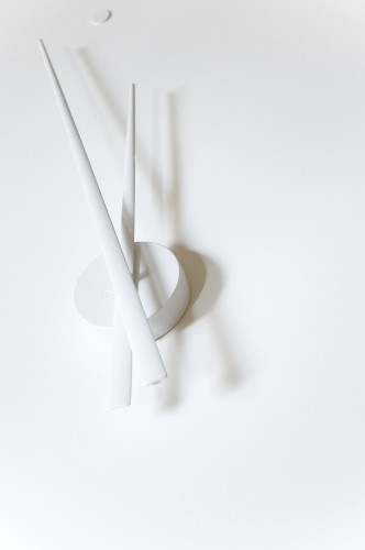 Часы Nomon OJ WHITE. Цвет: белый. D=80см