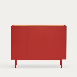 Сервант Arista 3D3Dr красный