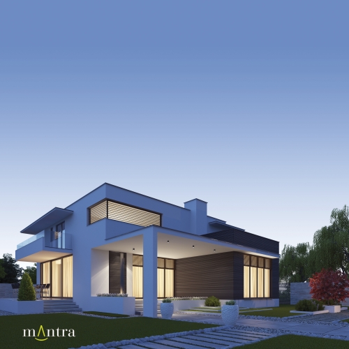 Настенный уличный светильник MANTRA VOLCANO  7908