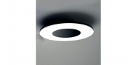Черный потолочный светильник Discobolo