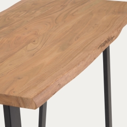 Консоль Alaia из массива акации с натуральной отделкой 140 x 60 см