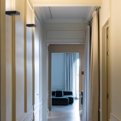 BLIT 210 Черный настенный светильник 20Вт 2700K CRI90 DALI