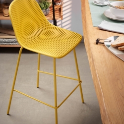 Барный стул Quinby желтый