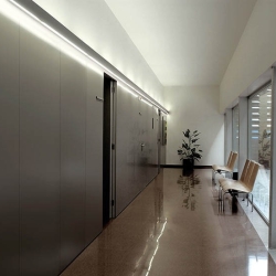 Настенный светильник Marc Arm 250 1L LED DIM серый