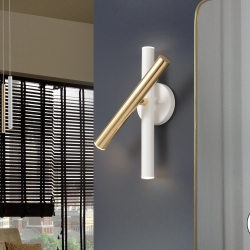 Настенный светильник Varas 3L золотой/белый