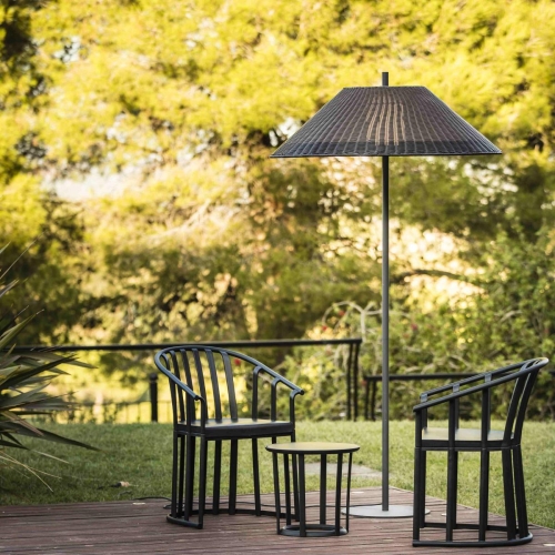 Плетеный абажур Hue W100